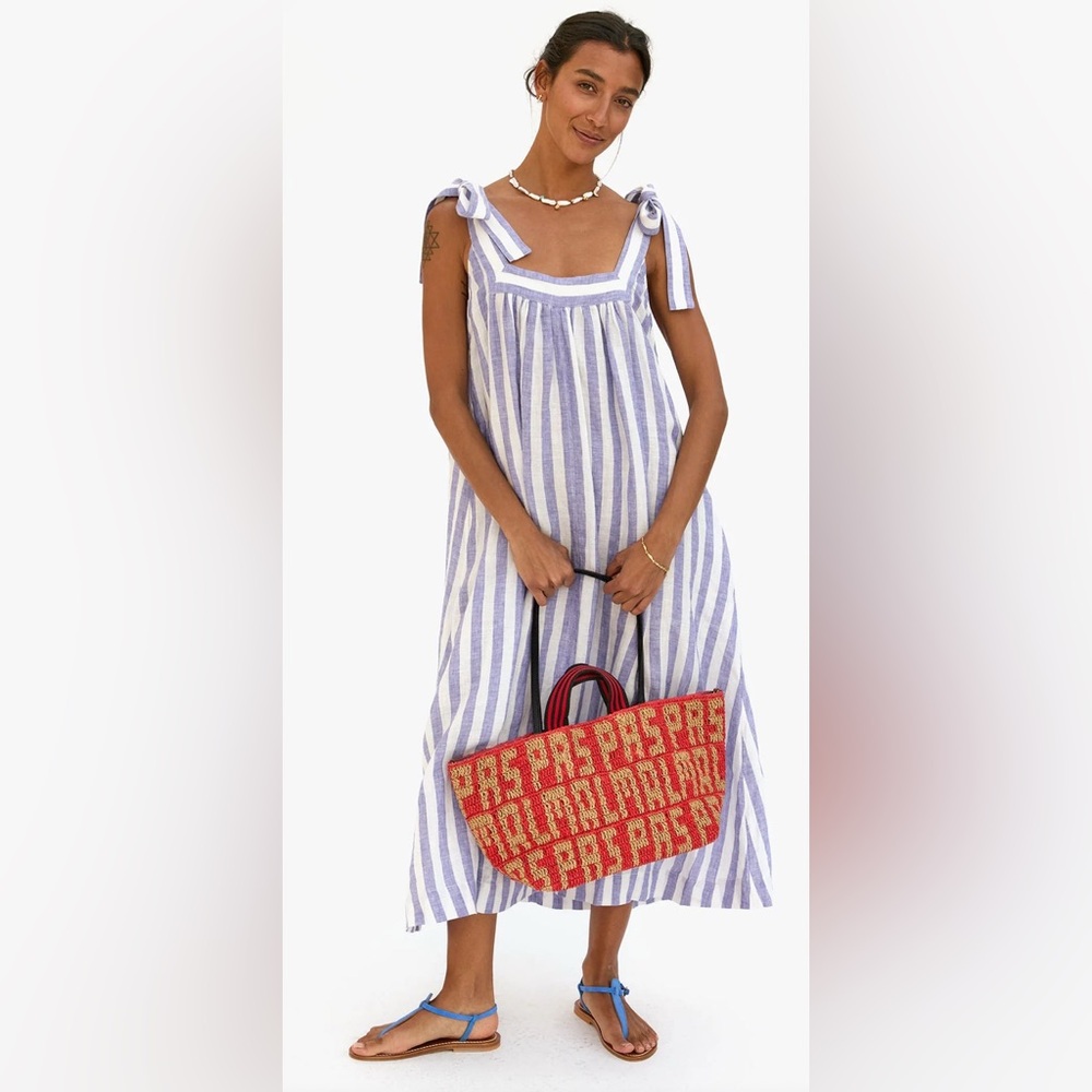 Clare V. Raffia Bateau Tote